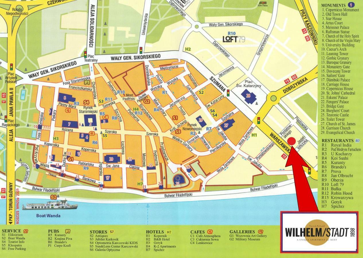 Wilhelmstadt Apartment 90M - Parking Torun Bagian luar foto